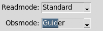 binning, gain, & speed controls